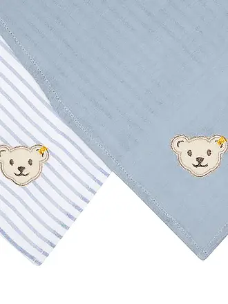 STEIFF | Paquete de 2 muselinas | hellblau